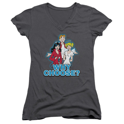 Juniors Sheer Cap Sleeve V-Neck