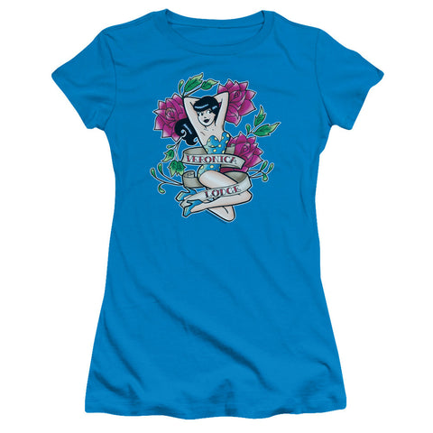 Juniors Sheer Cap Sleeve