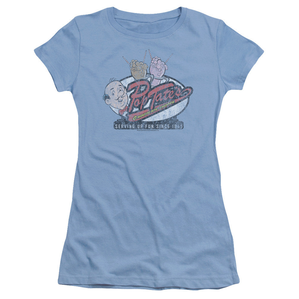 Juniors Sheer Cap Sleeve