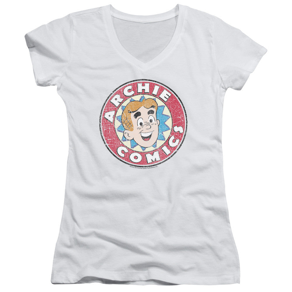 Juniors Sheer Cap Sleeve V-Neck