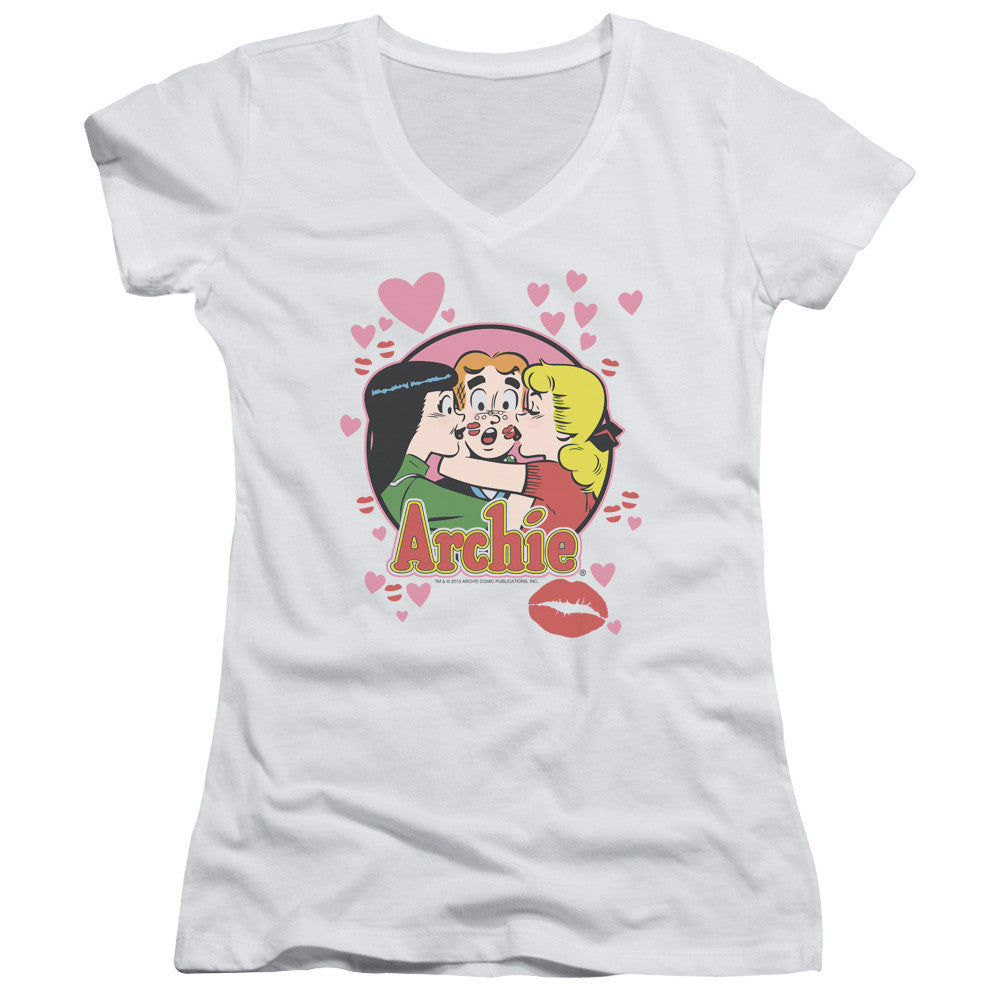 Juniors Sheer Cap Sleeve V-Neck