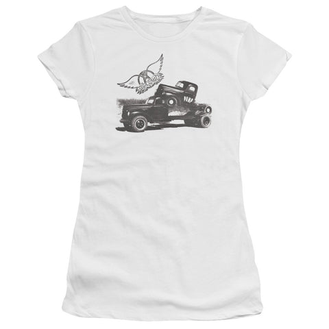 Juniors Sheer Cap Sleeve