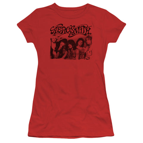 Juniors Sheer Cap Sleeve