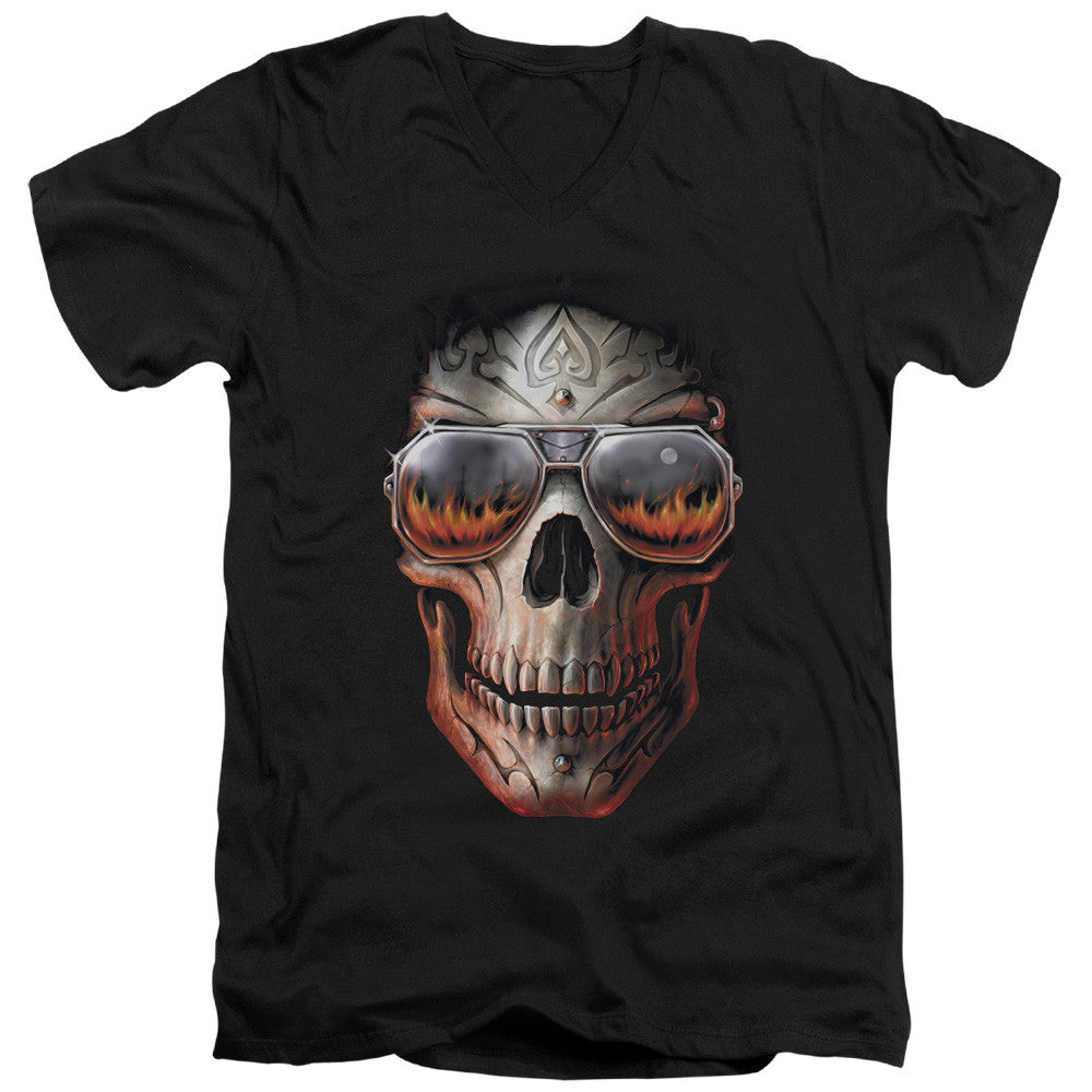 Adult Slim Fit V Neck