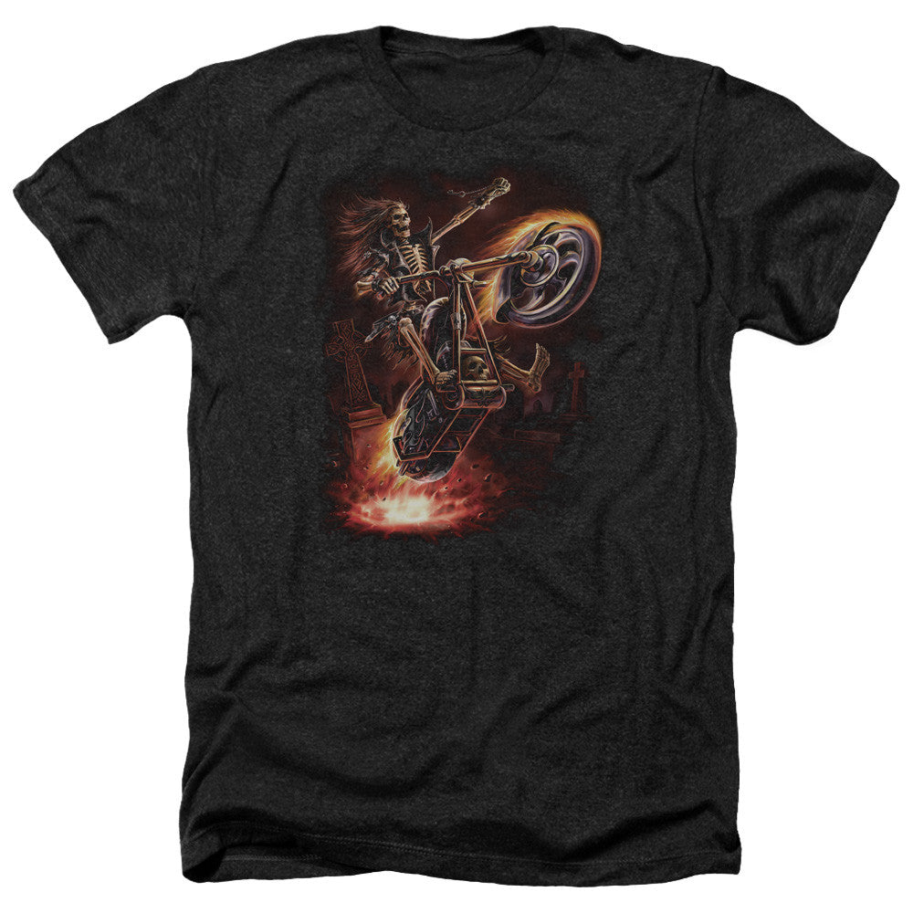 Adult Regular Fit Heather Short Sleeve