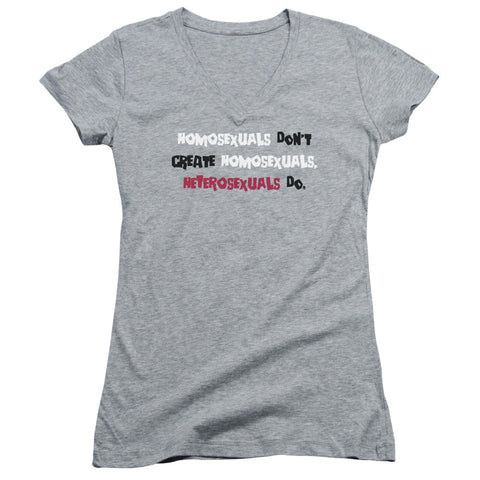 Juniors Sheer Cap Sleeve V-Neck