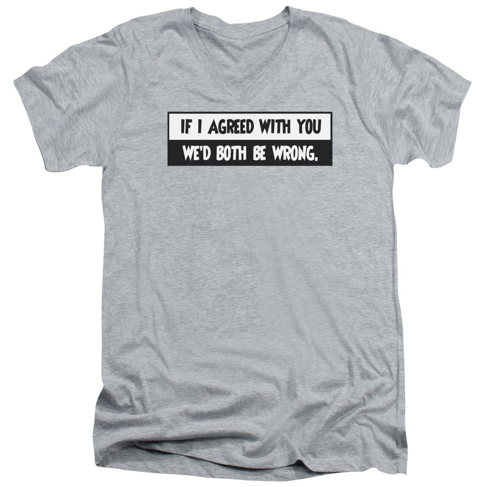 Adult Slim Fit V Neck