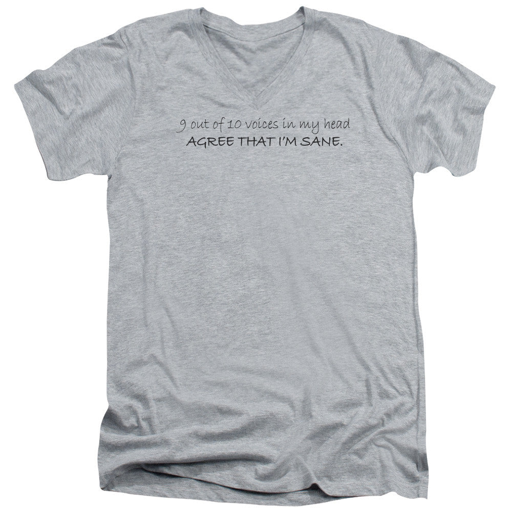 Adult Slim Fit V Neck