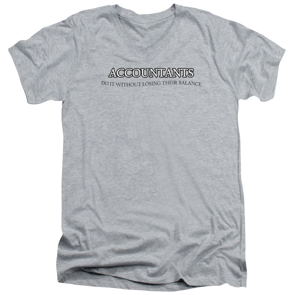 Adult Slim Fit V Neck