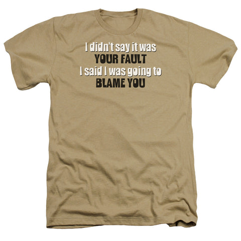 Adult Regular Fit Heather Short Sleeve