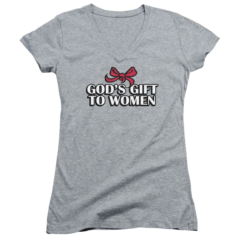 Juniors Sheer Cap Sleeve V-Neck