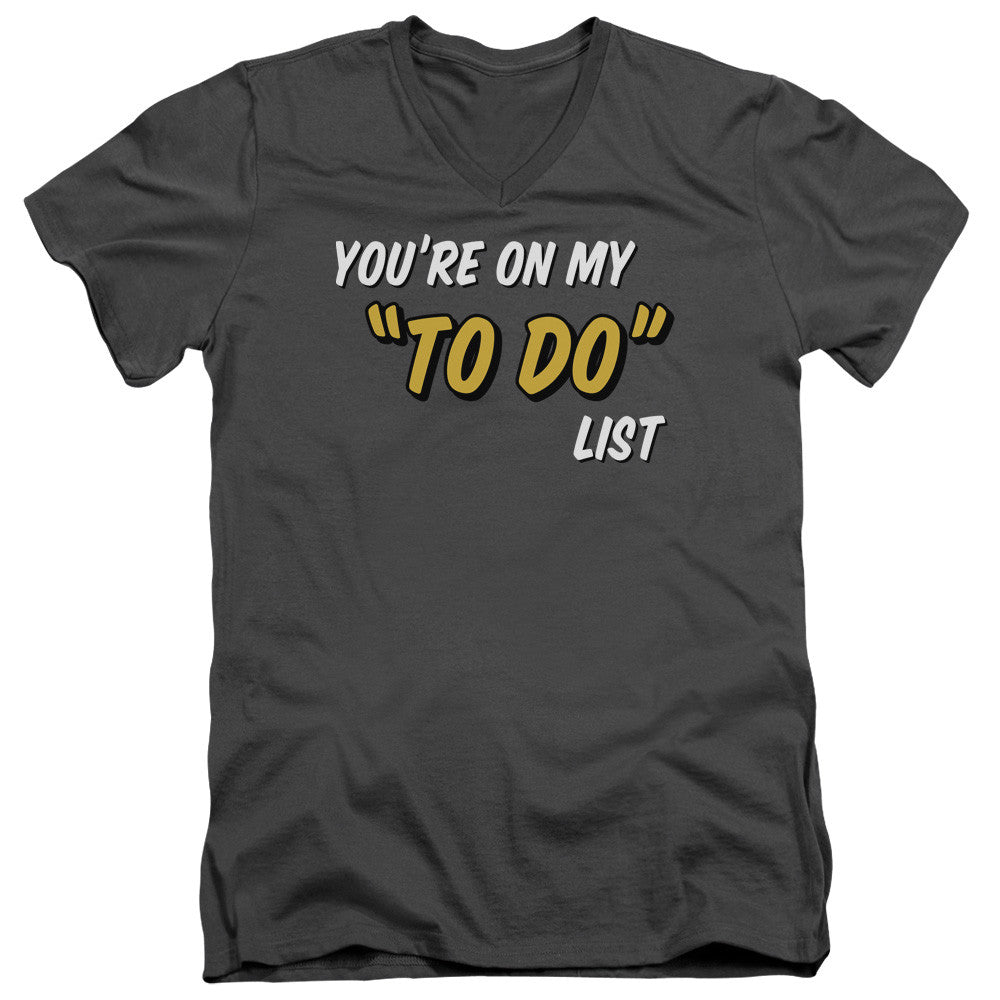 Adult Slim Fit V Neck