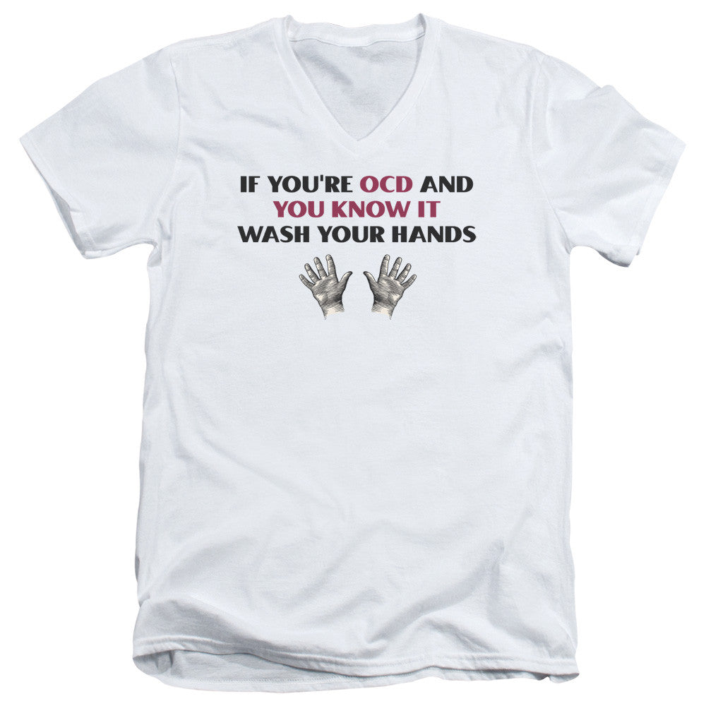Adult Slim Fit V Neck