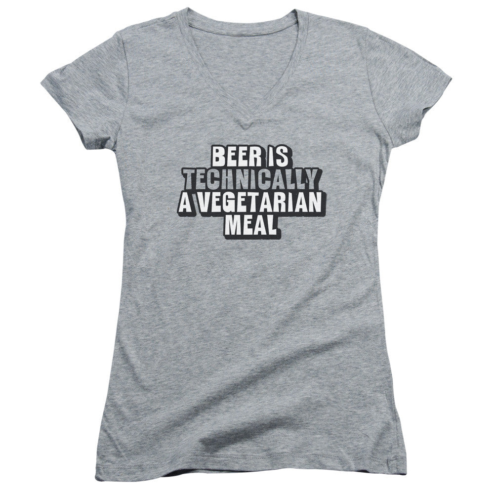 Juniors Sheer Cap Sleeve V-Neck