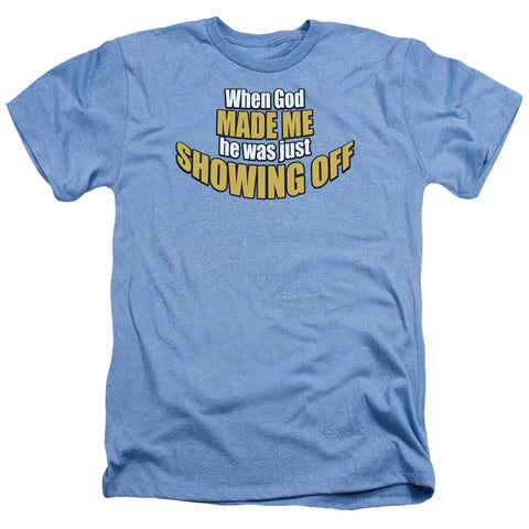 Adult Regular Fit Heather Short Sleeve