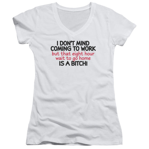 Juniors Sheer Cap Sleeve V-Neck