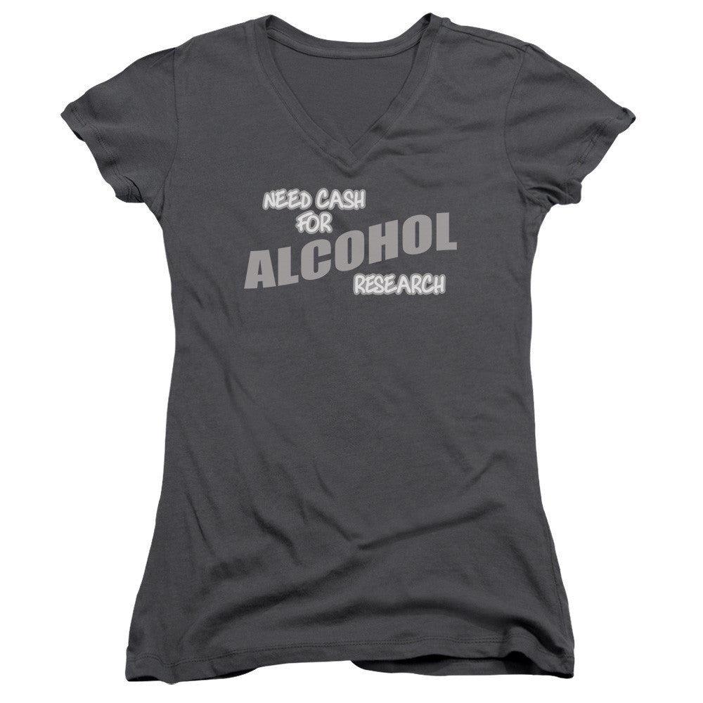 Juniors Sheer Cap Sleeve V-Neck