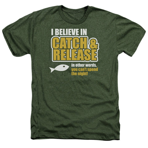 Adult Regular Fit Heather Short Sleeve