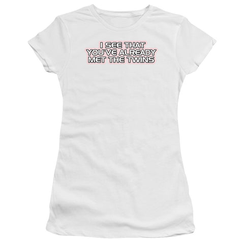 Juniors Sheer Cap Sleeve