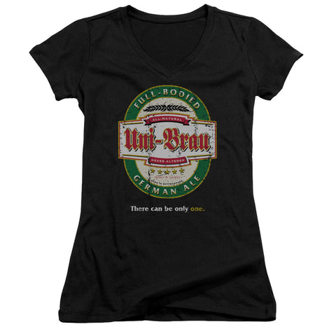 Juniors Sheer Cap Sleeve V-Neck