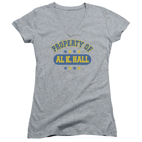 Juniors Sheer Cap Sleeve V-Neck