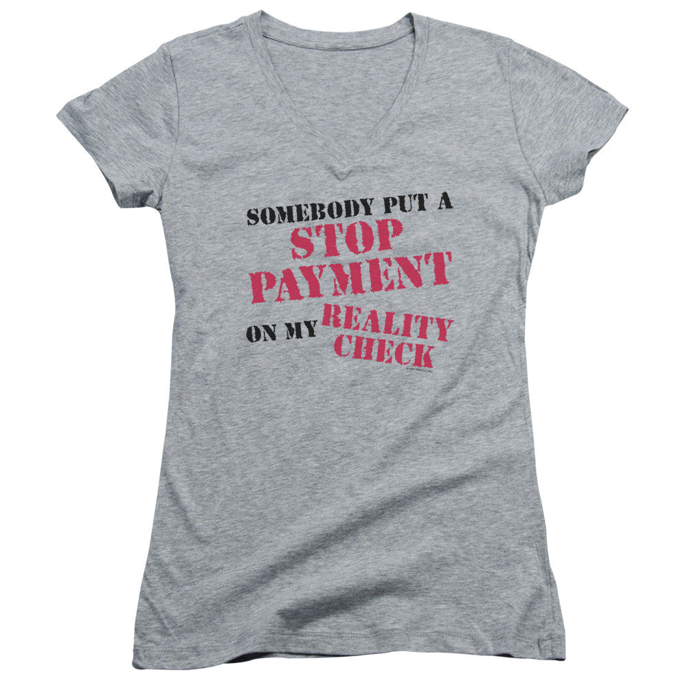 Juniors Sheer Cap Sleeve V-Neck