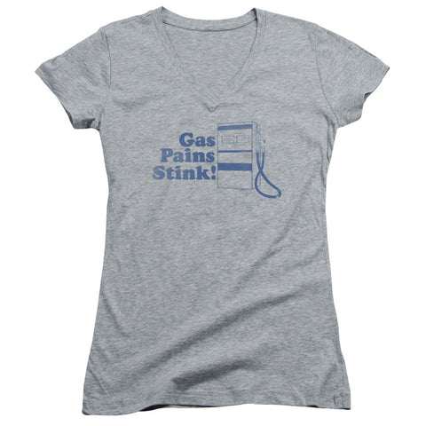 Juniors Sheer Cap Sleeve V-Neck