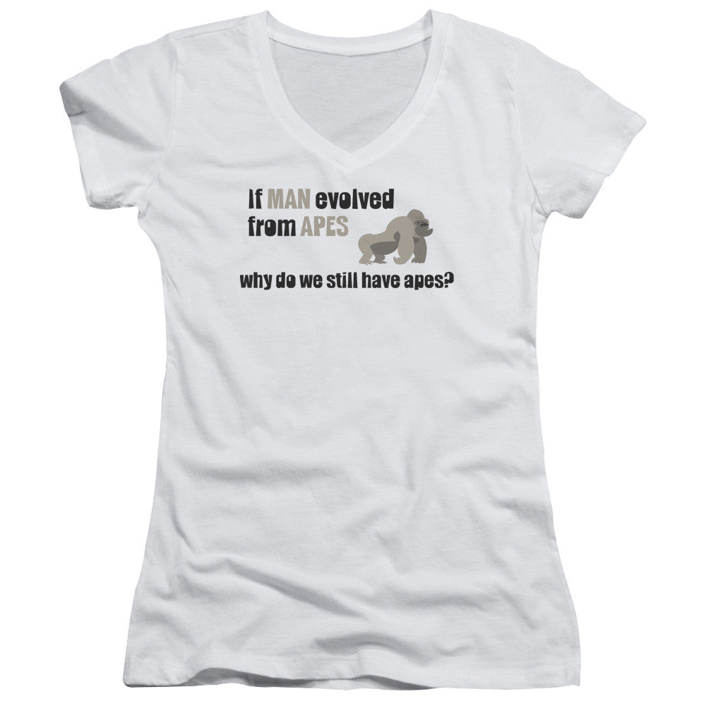 Juniors Sheer Cap Sleeve V-Neck