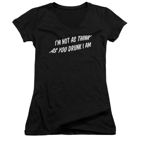 Juniors Sheer Cap Sleeve V-Neck