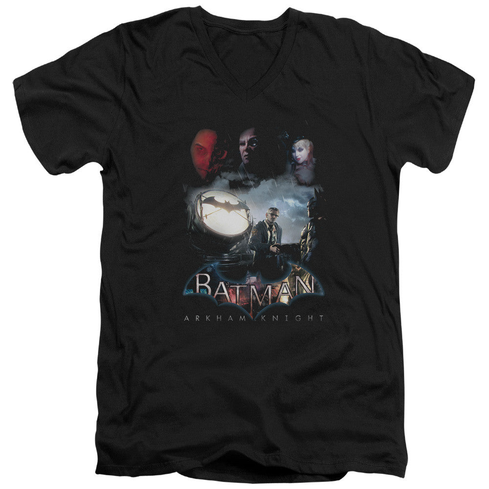 Adult Slim Fit V Neck