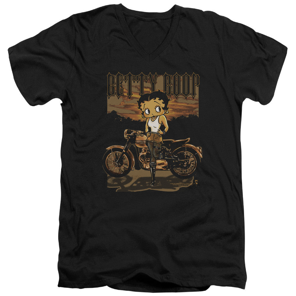 Adult Slim Fit V Neck