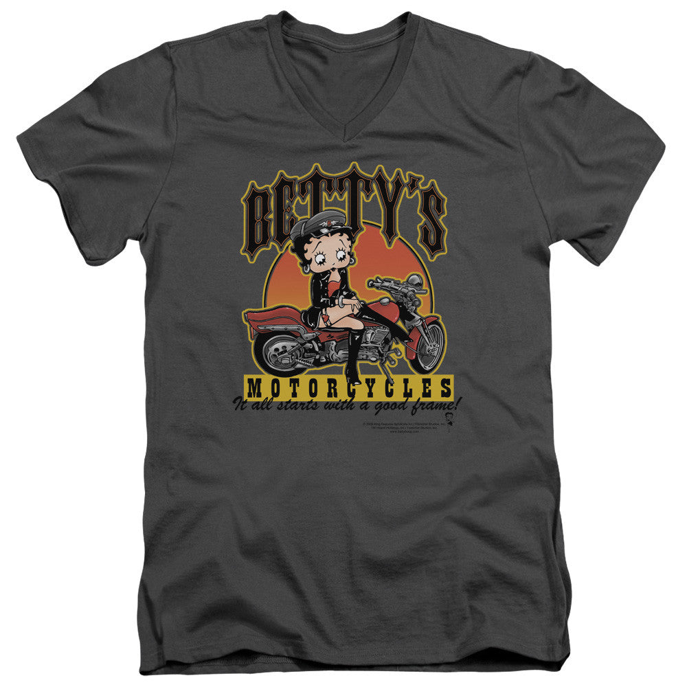 Adult Slim Fit V Neck
