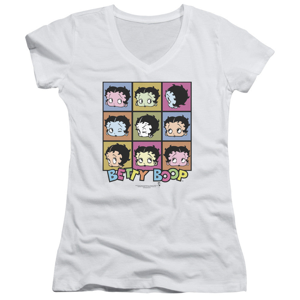 Juniors Sheer Cap Sleeve V-Neck