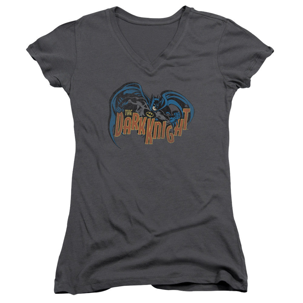 Juniors Sheer Cap Sleeve V-Neck