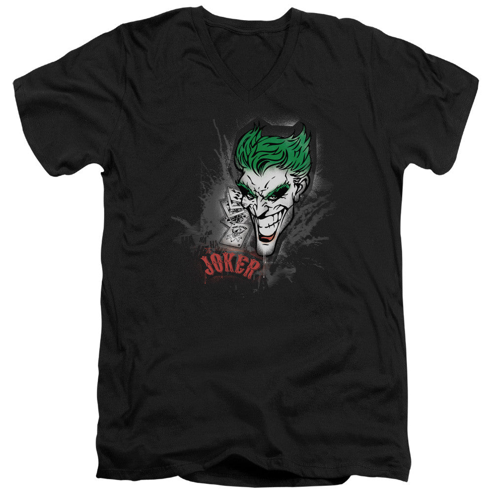 Adult Slim Fit V Neck