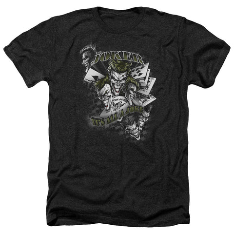 Adult Regular Fit Heather Short Sleeve