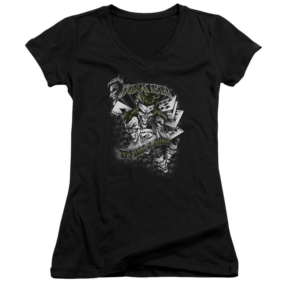 Juniors Sheer Cap Sleeve V-Neck