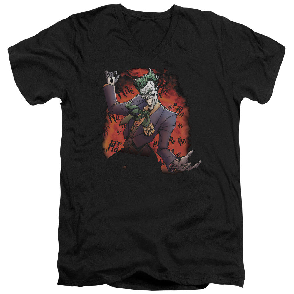 Adult Slim Fit V Neck