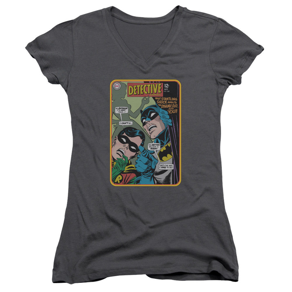 Juniors Sheer Cap Sleeve V-Neck