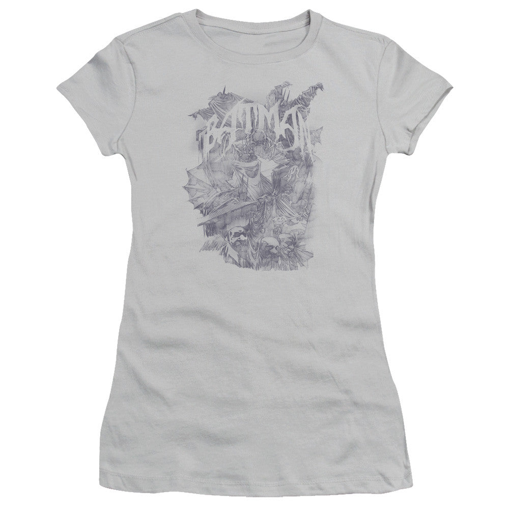 Juniors Sheer Cap Sleeve