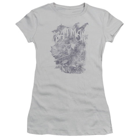 Juniors Sheer Cap Sleeve