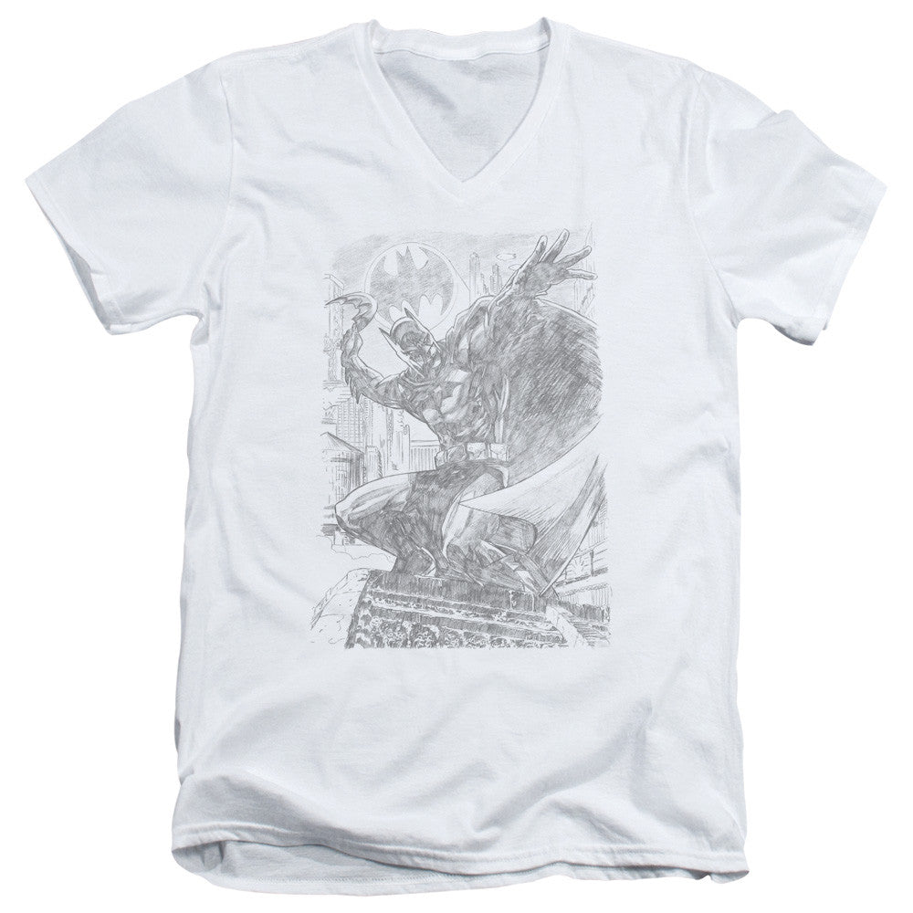 Adult Slim Fit V Neck
