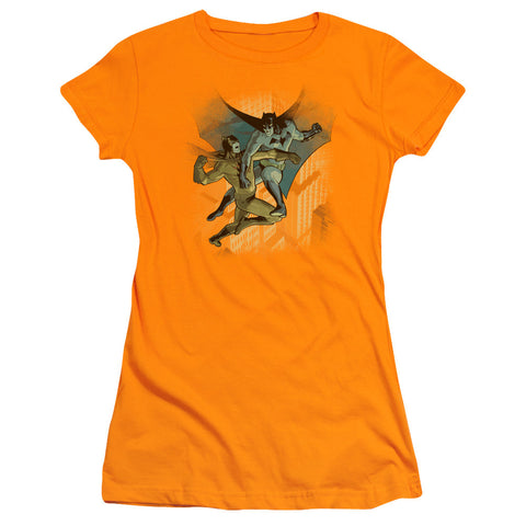 Juniors Sheer Cap Sleeve