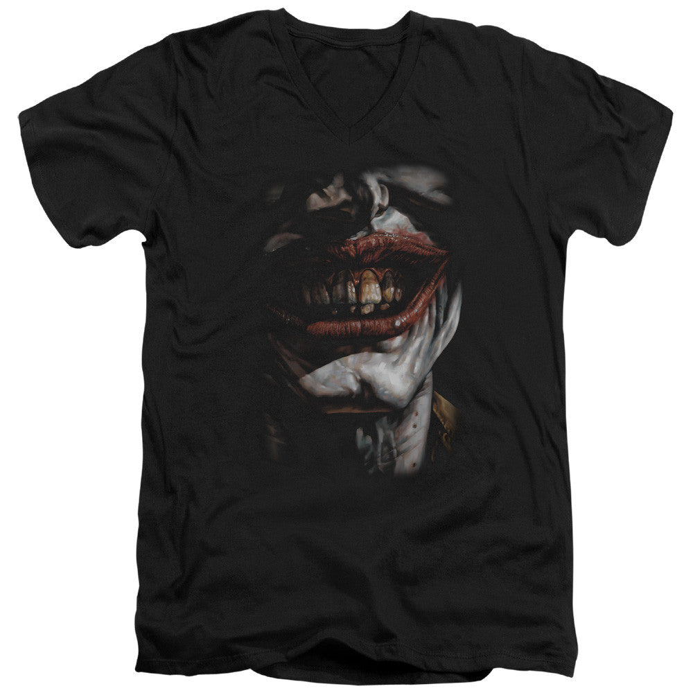 Adult Slim Fit V Neck