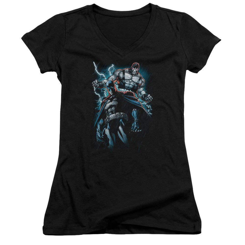 Juniors Sheer Cap Sleeve V-Neck