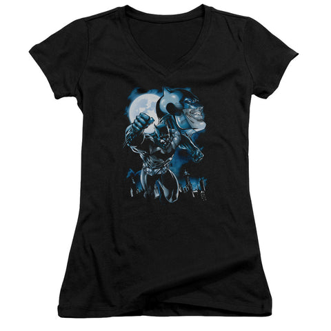 Juniors Sheer Cap Sleeve V-Neck