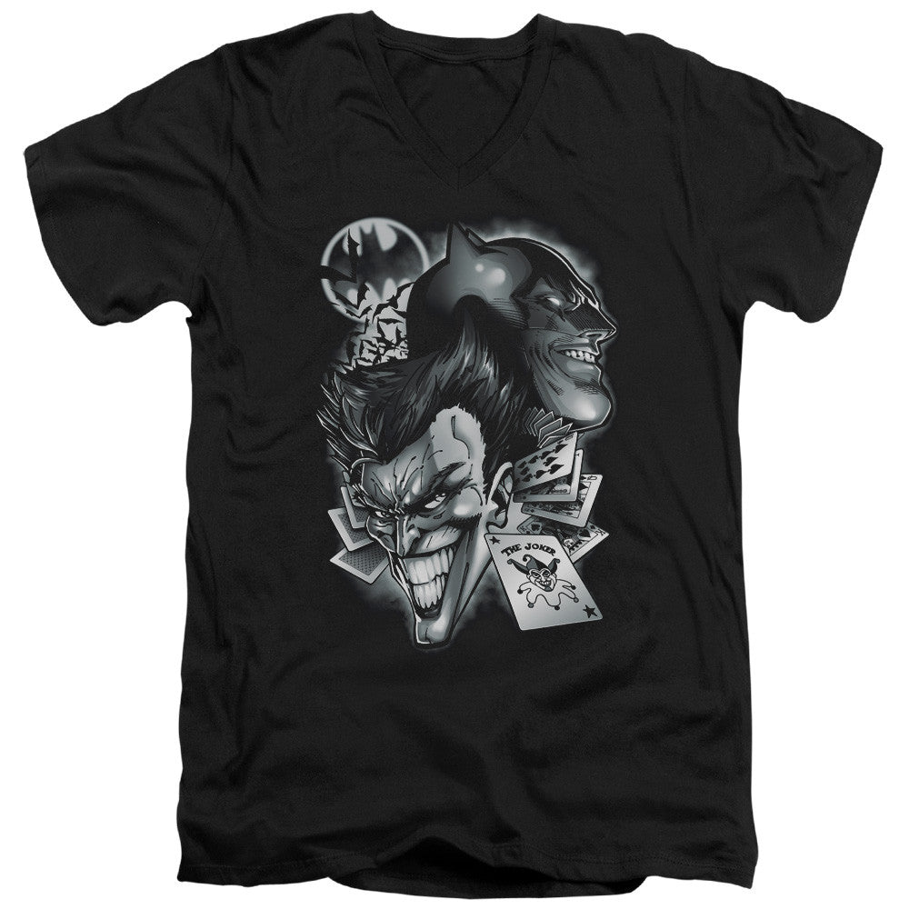 Adult Slim Fit V Neck