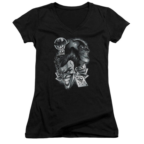 Juniors Sheer Cap Sleeve V-Neck