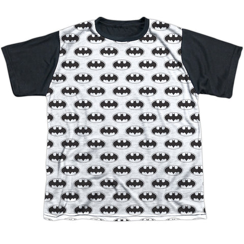 Youth Short Sleeve 100% Poly Black Back