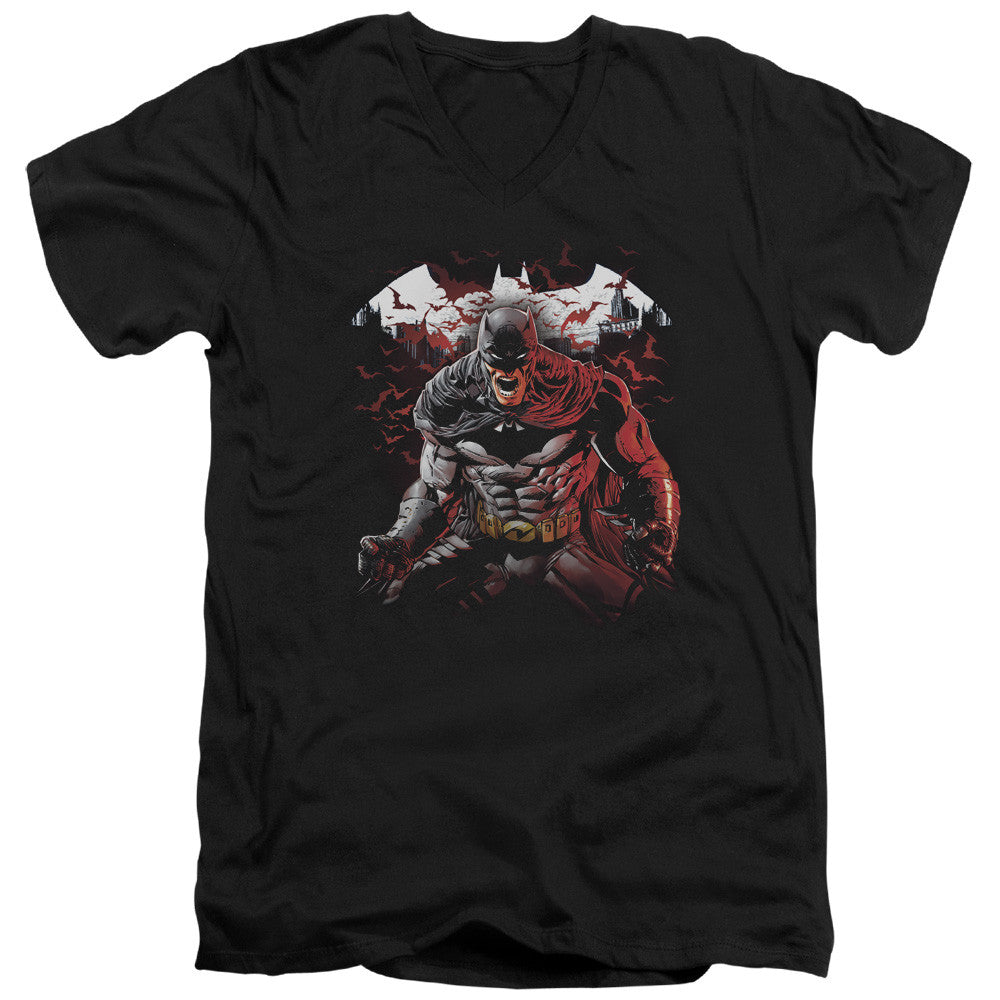Adult Slim Fit V Neck